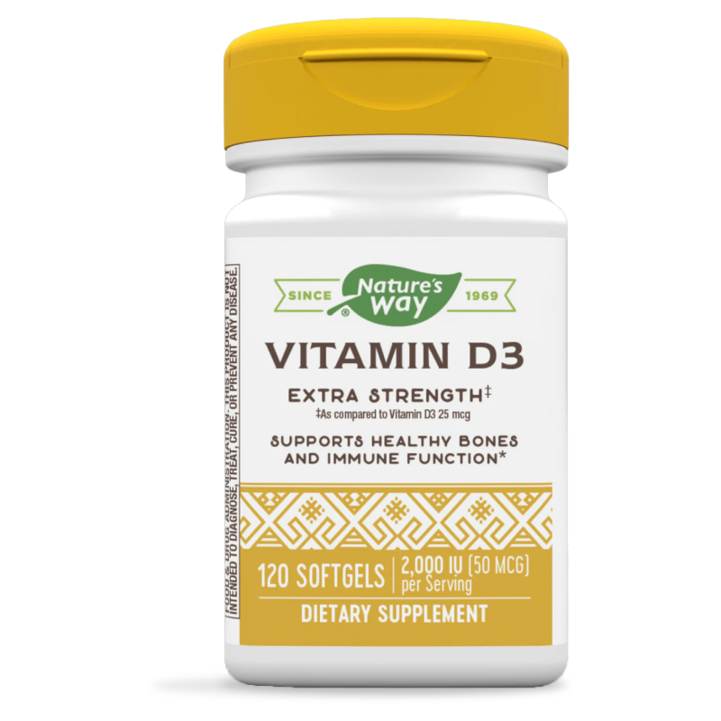 NATURE'S WAY VITAMIN D3,50 MCG,GUMMY