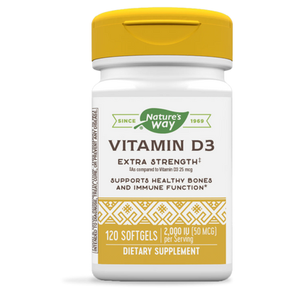 NATURE'S WAY VITAMIN D3,50 MCG,GUMMY