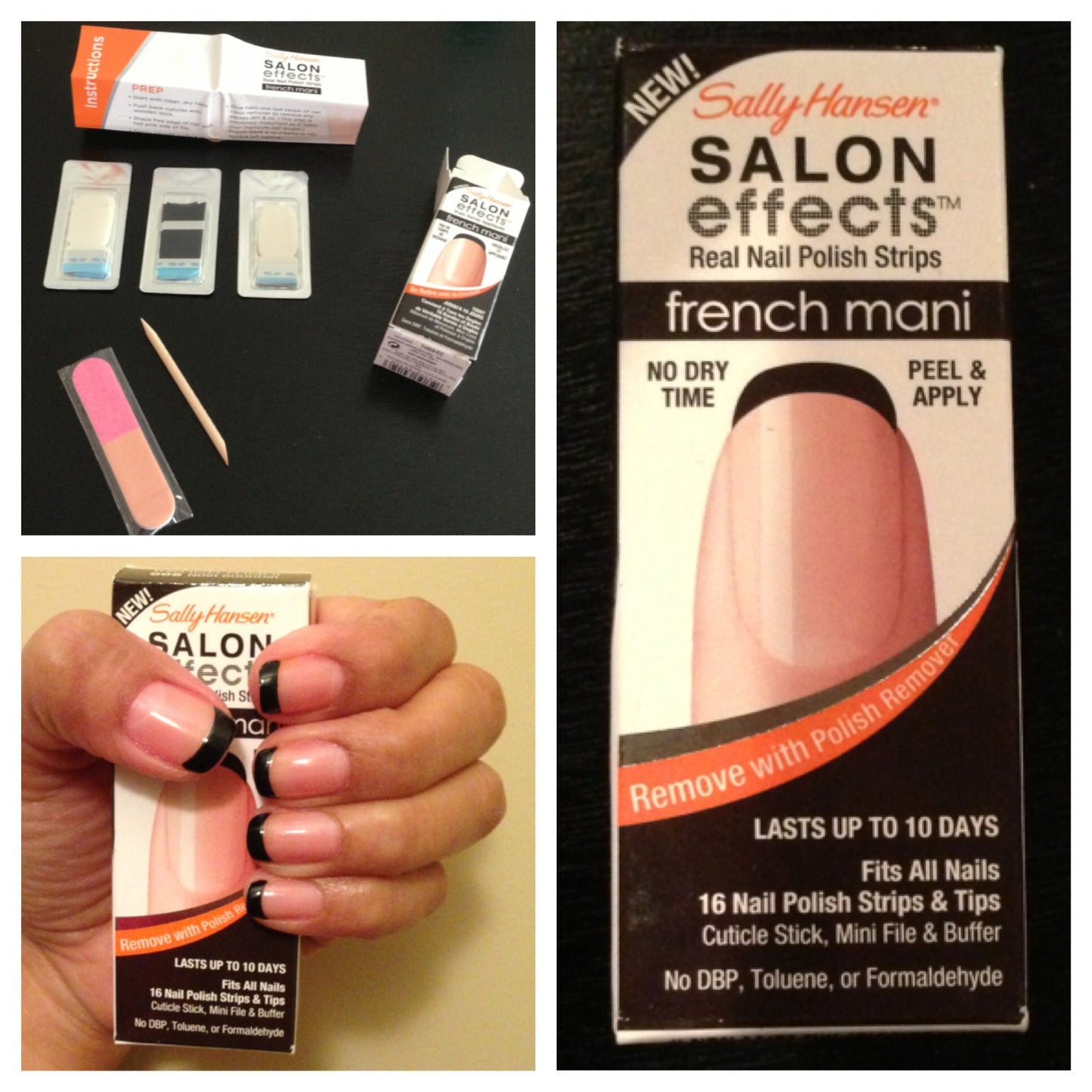 Sally Hansen Salon Effects Nail Strips Nail Polish - Make It Shimmer, 32 count