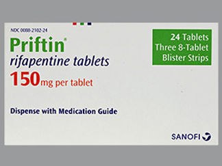 PRIFTIN TB 150MG 3X8 BPK