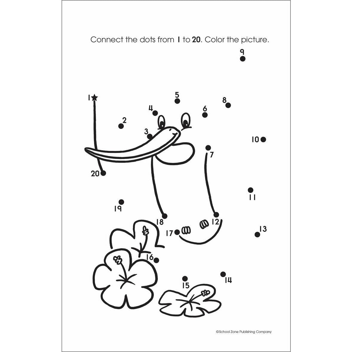 School Zone My First Dot-To-Dots Little Busy Book