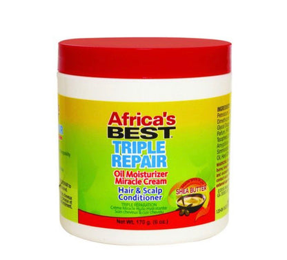 Africas Best Triple Repair Hair & Scalp Conditioner 6oz