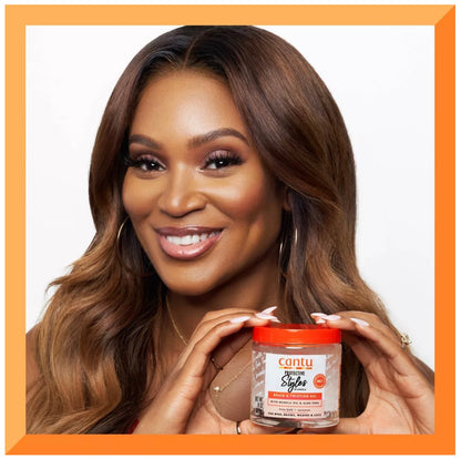 Cantu Protective Styles Gel Braiding & Twisting 8oz Jar