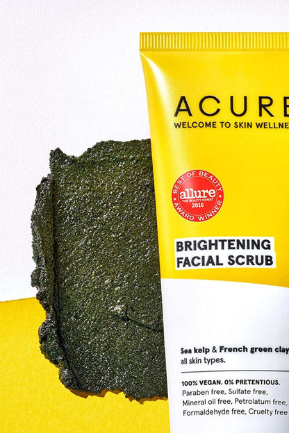 ACURE FACIAL SCRUB,CHRCL,LEM