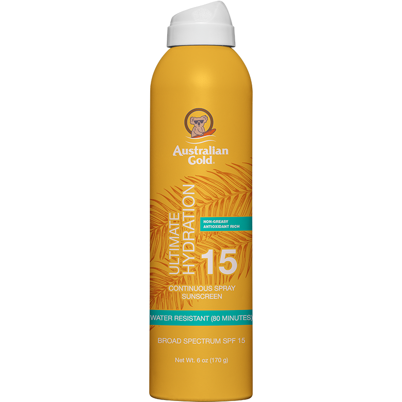 Australian Gold Continuous Spf#15 Spray 6oz Ultimate Hydr