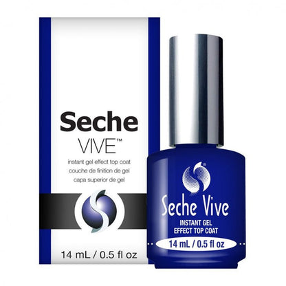 Seche Vive Nail Gel Effect - Top Coat, Clear