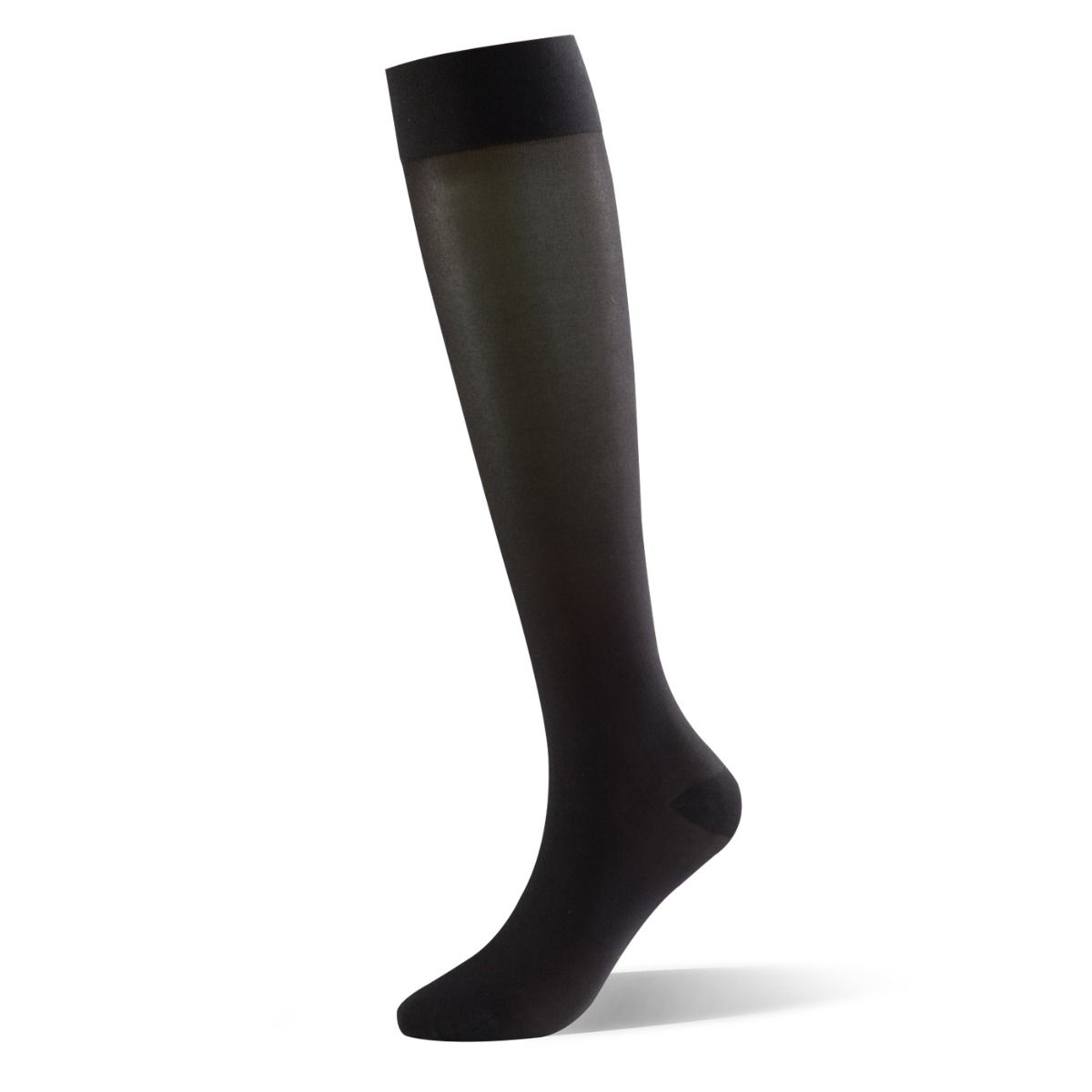 KNEE HI SHEER W15-20 NUD SM DR COMFORT