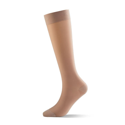 KNEE HI SHEER W15-20 NUD SM DR COMFORT
