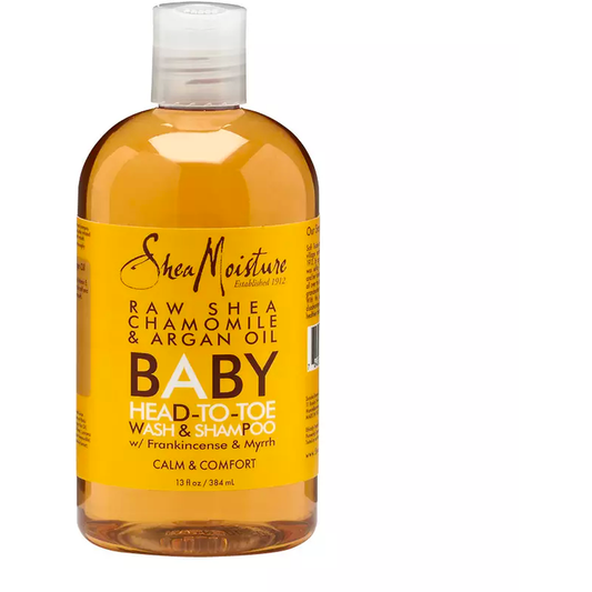 S/M RAW SHEA BABY WASH SHP 13OZ