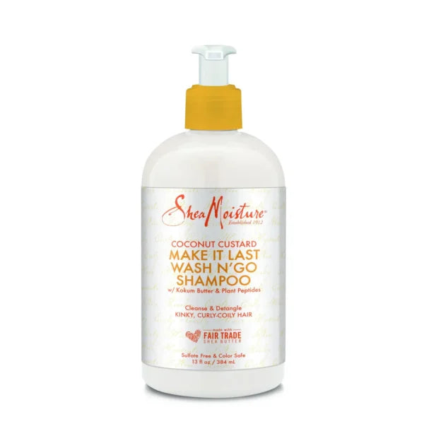 Shea Moisture Coconut Custard Shampoo 13oz Pump