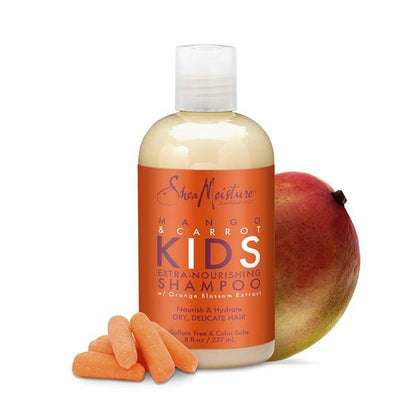 Shea Moisture Kids Shampoo 8oz Mango/Carrot X-Nourishing