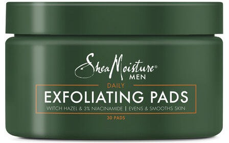 Shea Moisture Men Daily Exfoliating Pads 30 Count