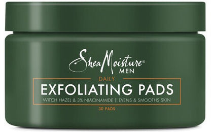 Shea Moisture Men Daily Exfoliating Pads 30 Count