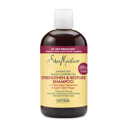 Shea Moisture Jamaican Black Shampoo Strength 3.2oz (12in)