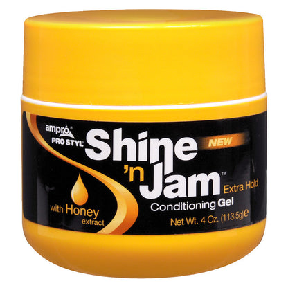 AMPRO SHINE N JAM GEL XHLD 8 OZ