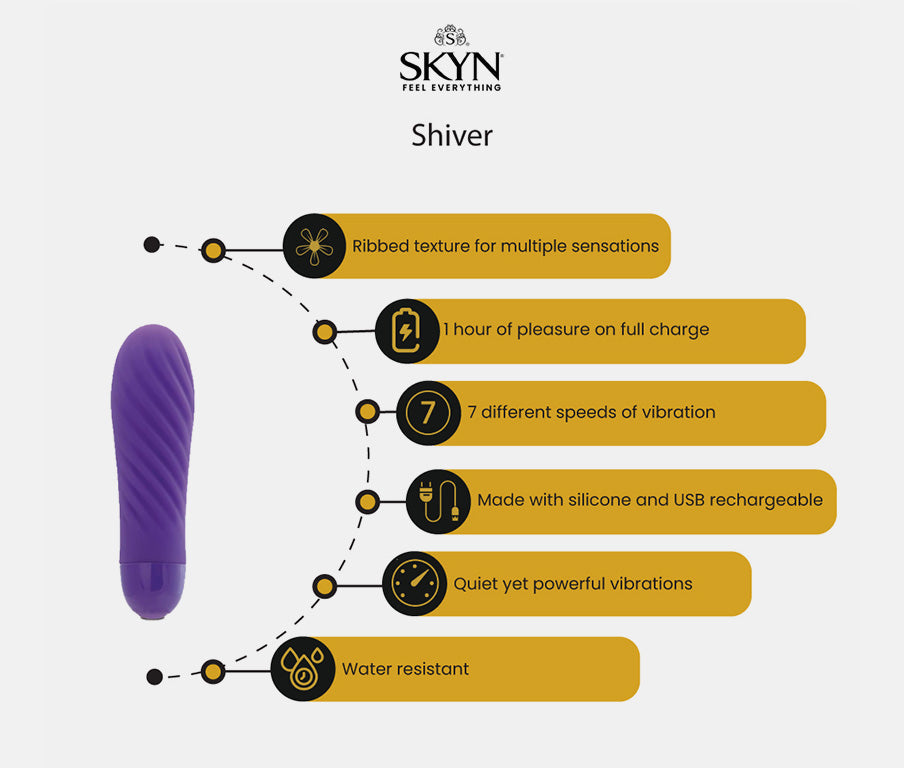 SKYN SHIVER BULLET MASSAGER