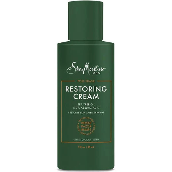 Shea Moisture Men Restoring Cream 2oz Post-Shave
