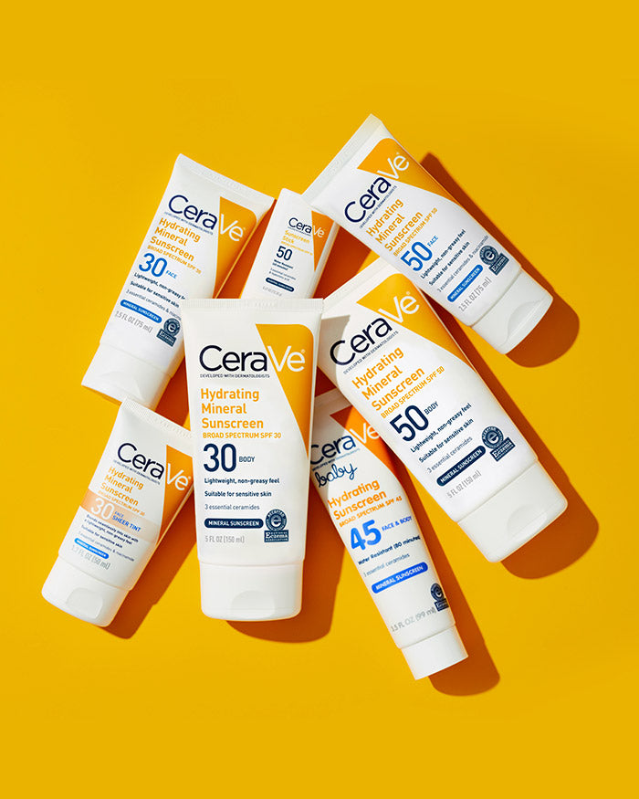 CERAVE SUNSCREEN FACE+BODY SPF30 LOT 3OZ