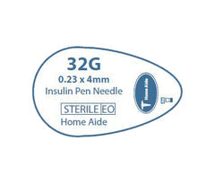 COMFORT TOUCH INSULIN 4MM NDL 33G 100
