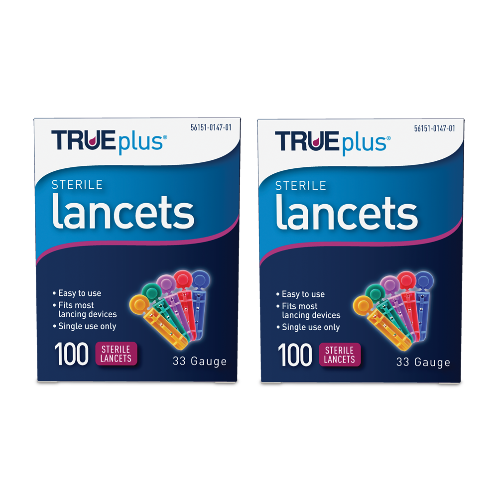 TRUEPLUS LANCET 30G 100CT