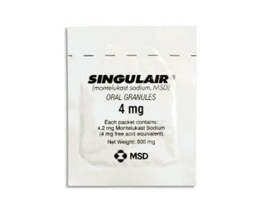 SINGULAIR TB 4MG 30UU