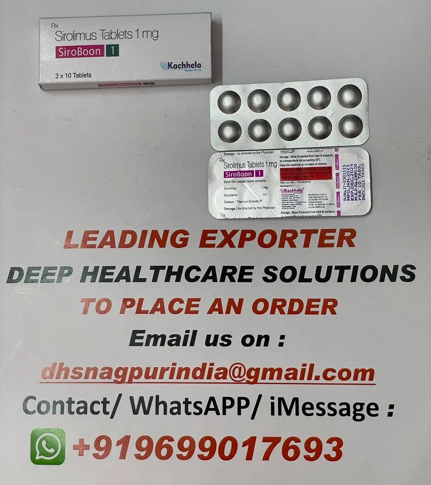 SIROLIMUS TB 1MG 100