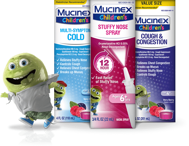 MUCINEX CHILD FREE FROM CGH & MC LIQ 4OZ