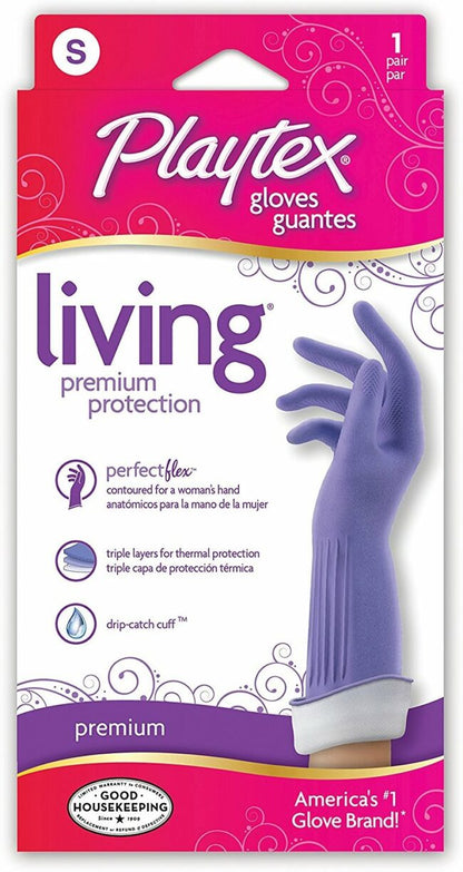 Playtex Living Gloves Medium 72Cs - Colors Vary