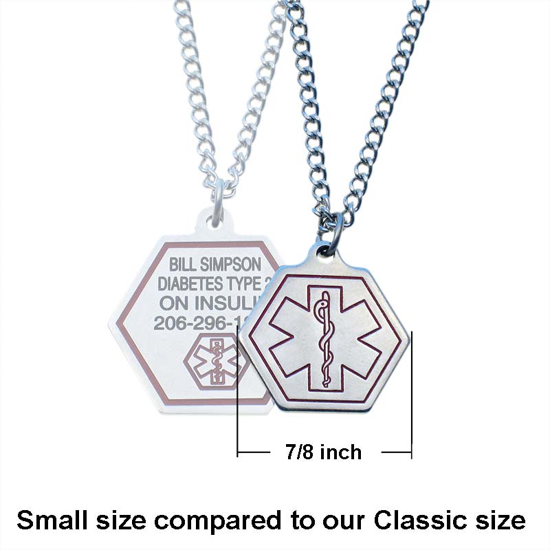 MED ID NECKLACE JW BLANK