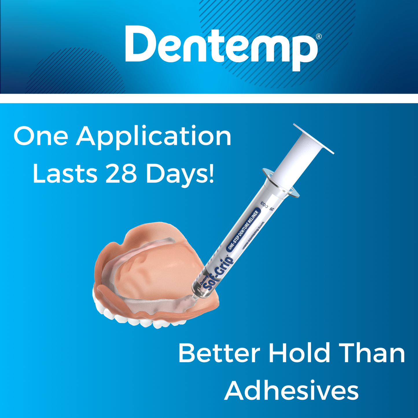 DENTEMP SOF-GRIP 3G PS 0.11OZ