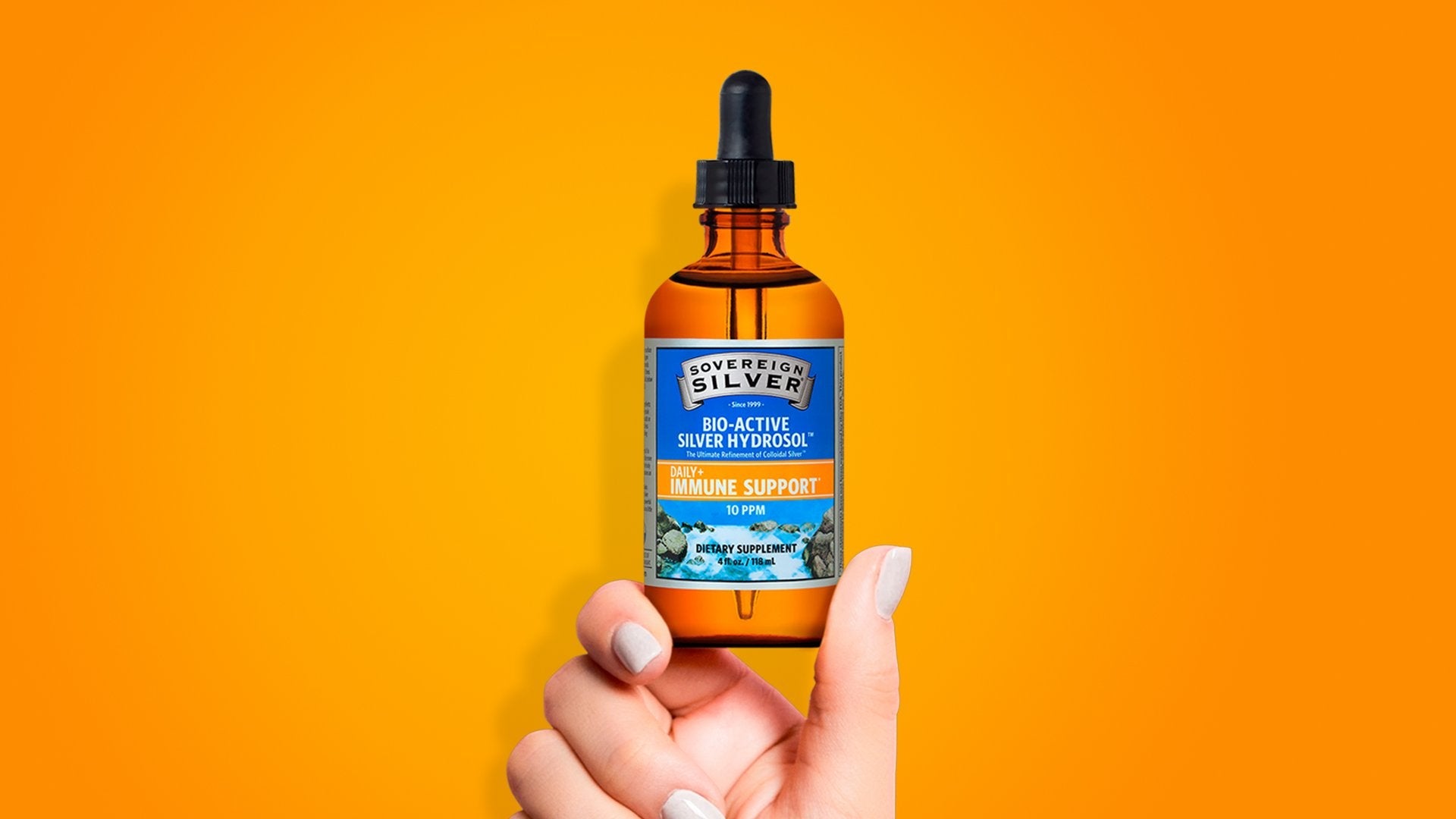 SOVEREIGN SILVER IMMUNE SUPPORT,LIQUID