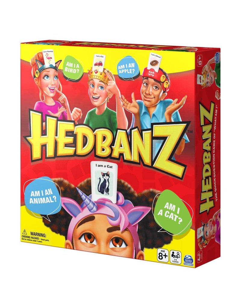 Spin Master Hedbanz 2nd Edition Picture Guessing Board Game