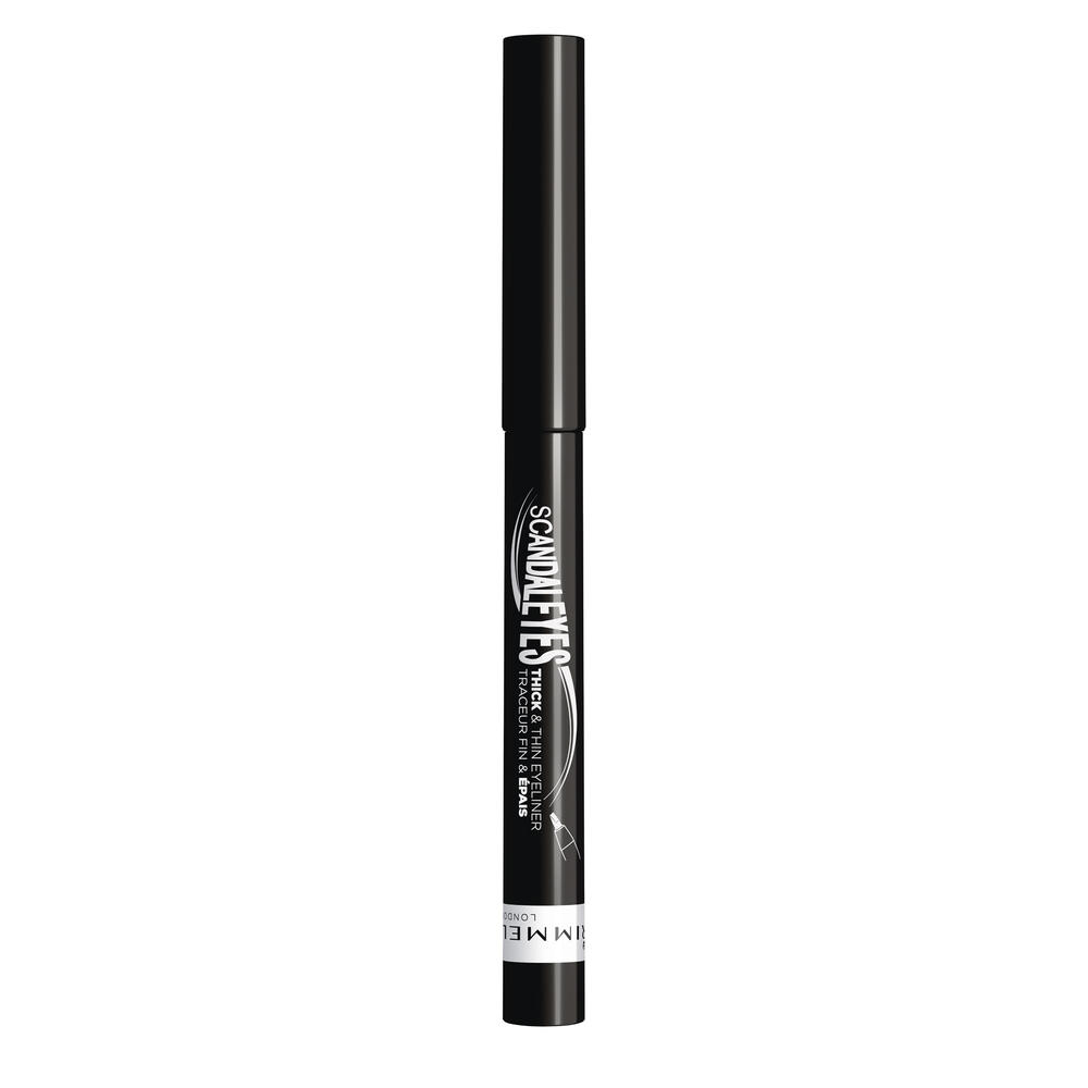 Rimmel London Scandaleyes Thick & Thin Eyeliner 001 Black
