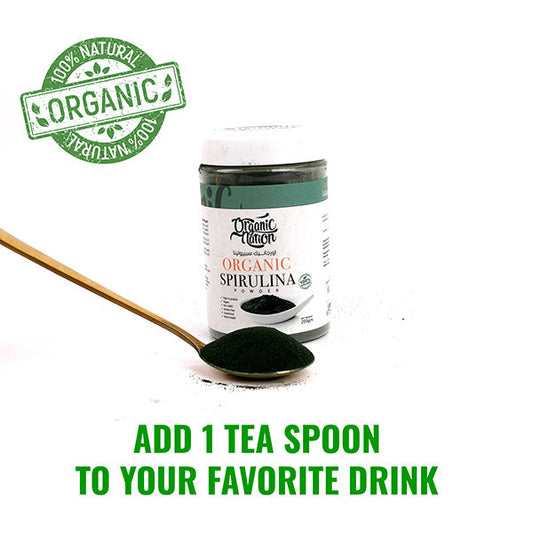 BARE ORGANICS SPIRULINA,OG2,POWDER