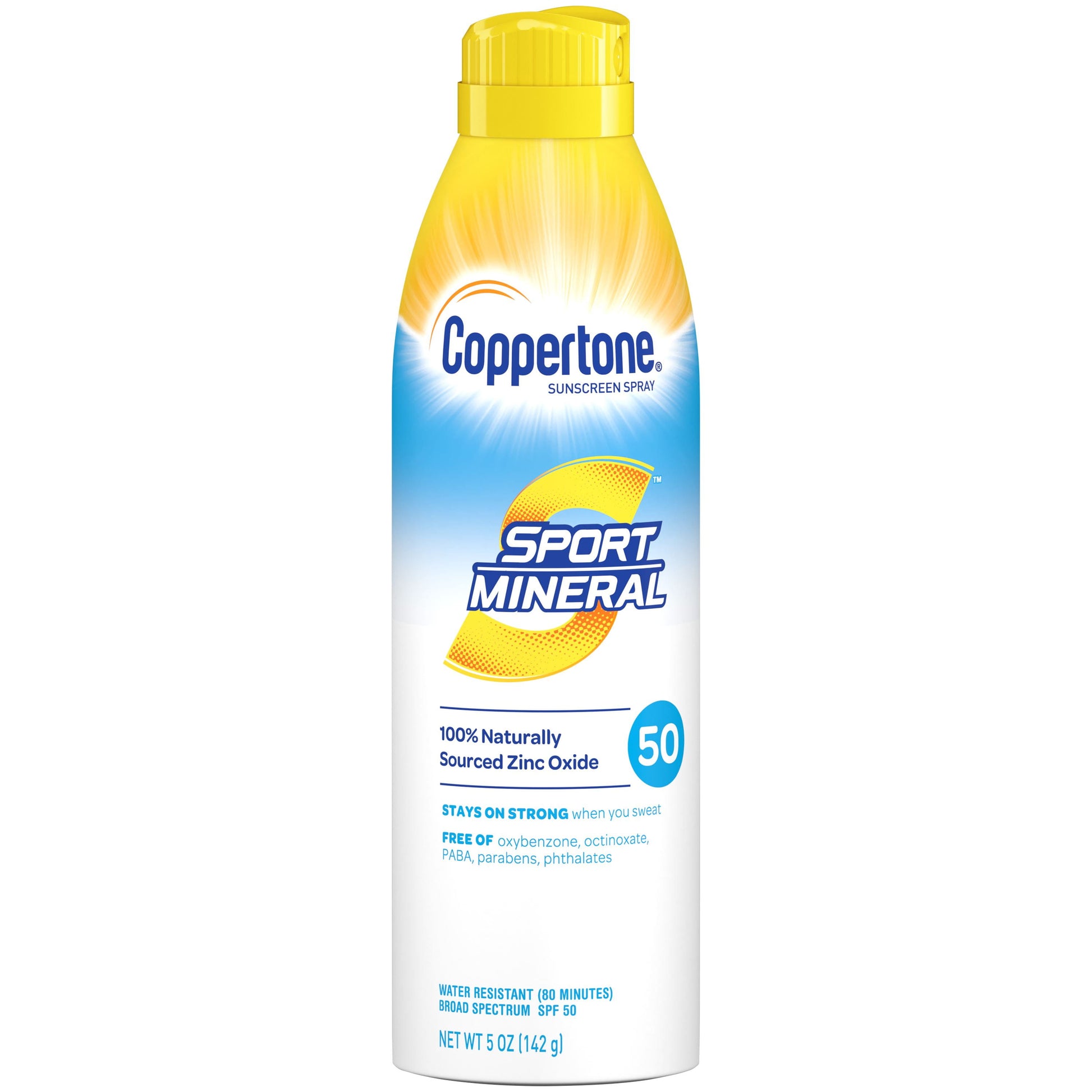 Coppertone Spf#50 Sport 4-In-1 Performance Spray 7.3oz Value