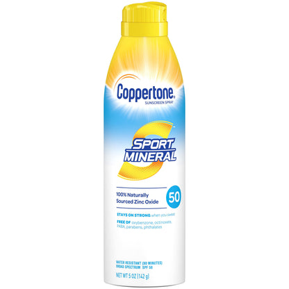 Coppertone Spf#50 Sport 4-In-1 Performance Spray 7.3oz Value