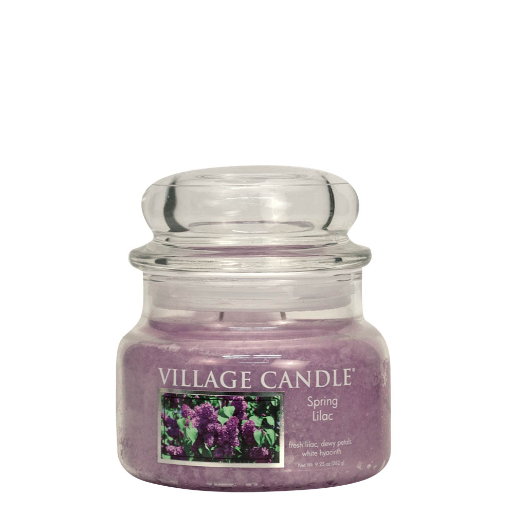 Village Candle Tall Bowl Candle - Spring Lilac