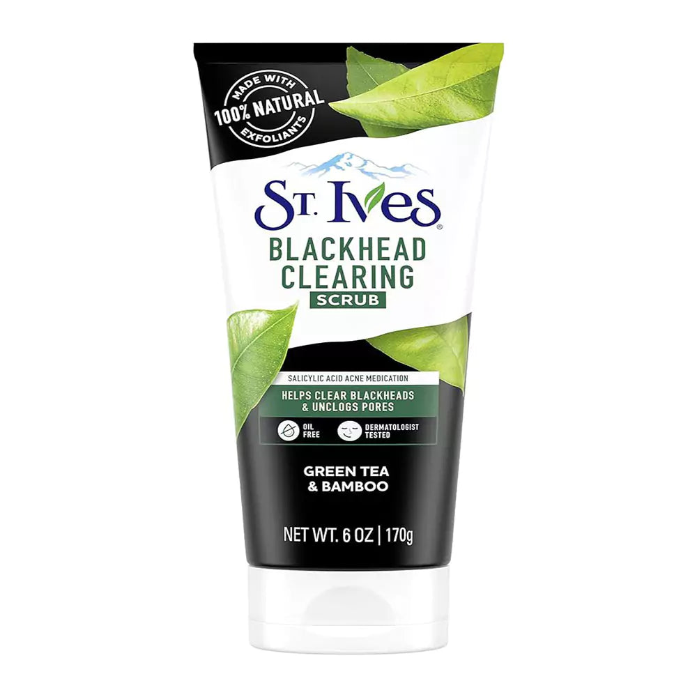 St Ives Scrub Green Tea & Bamboo Blackhead Clearing 6oz