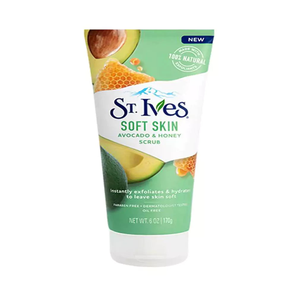 St Ives Scrub Avocado & Honey Balanced To Dry Skin 6oz