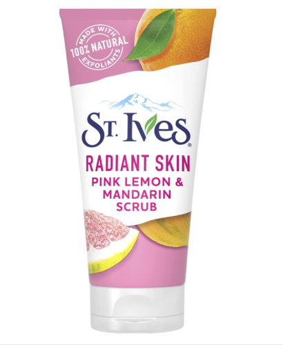 St Ives Scrub Even & Bright 6oz Pink Lemon - Orange