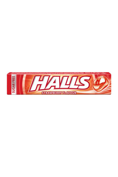 HALLS BAG 2.7MG STRAWBERRY 30CT
