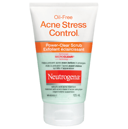 Neutrogena Acne Stress Control Oil-Free Clear Scrub 4.2oz