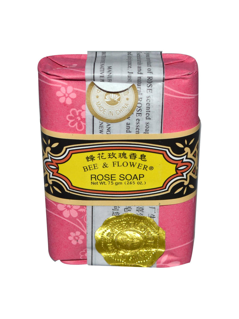 BEE & FLOWER SOAP,ROSE