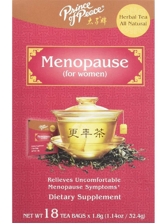 PRINCE OF PEACE TEA,MENOPAUSE