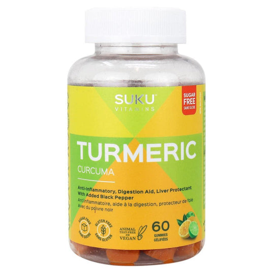 SUKU VITAMINS GUMMY,TURMERIC