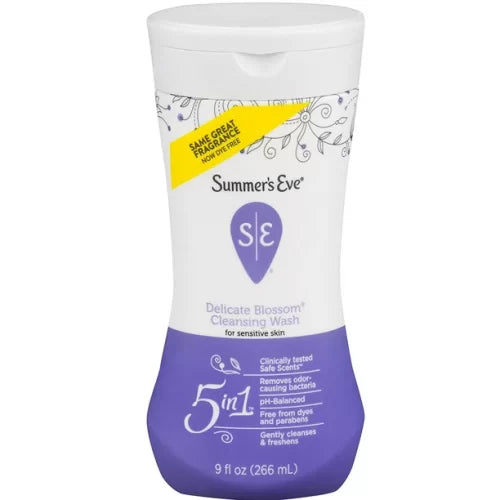 Summers Eve Cleansing Wash 9oz Delicate Blossom