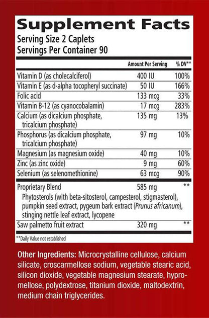 URINOZINC PROSTATE CLSSC FORMLA CAP 30CT