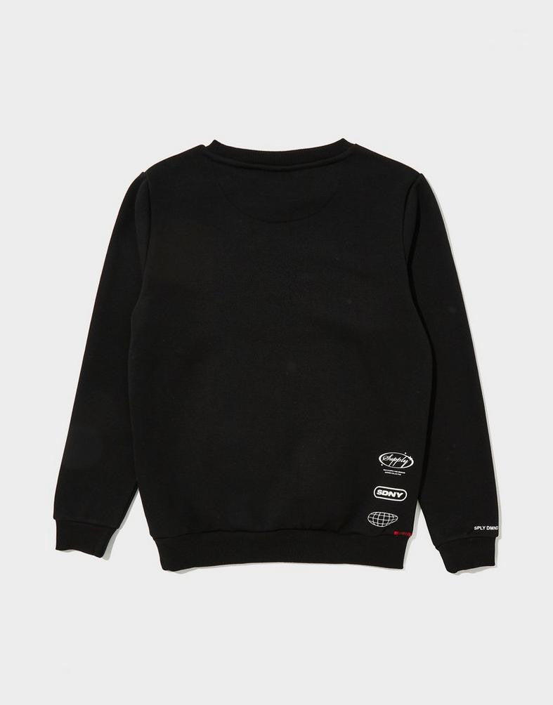 FF 2PK GIRLS CRW BLK