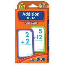 School Zone Division 0-12 Flash Cards
