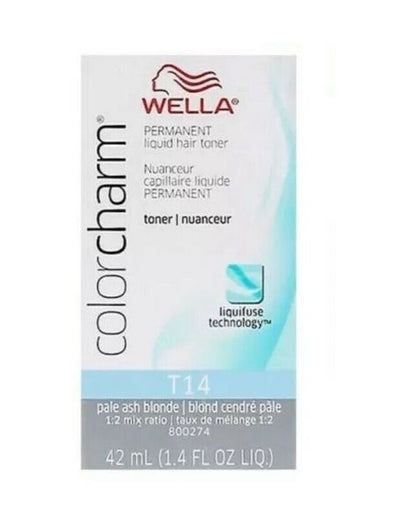 Wella Color Charm Liquid Toner #T14 Pale Ash Blonde